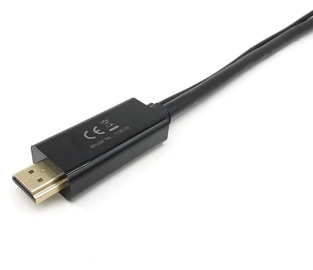 Equip 119039 - 0,15 m - HDMI Typ A (Standard) - DisplayPort - Männlich - Männlich - Gerade, Ansicht 4