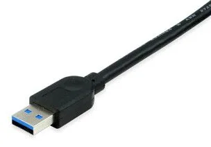 Equip 133346 - 5 m - USB A - USB A - USB 3.2 Gen 1 (3.1 Gen 1) - 5 Gbit/s - Schwarz, Ansicht 3