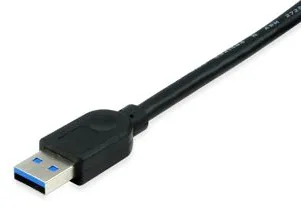 Equip 133347 - 10 m - USB A - USB A - USB 3.2 Gen 1 (3.1 Gen 1) - 5 Gbit/s - Schwarz, Ansicht 4