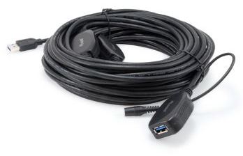 Equip 133348 - 15 m - USB A - USB A - USB 3.2 Gen 1 (3.1 Gen 1) - 5 Gbit/s - Schwarz von LumaTech