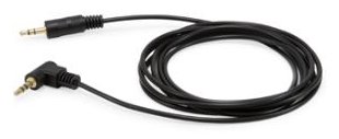 Equip 147084 - 3.5mm - Männlich - 3.5mm - Männlich - 2,5 m - Schwarz von LumaTech