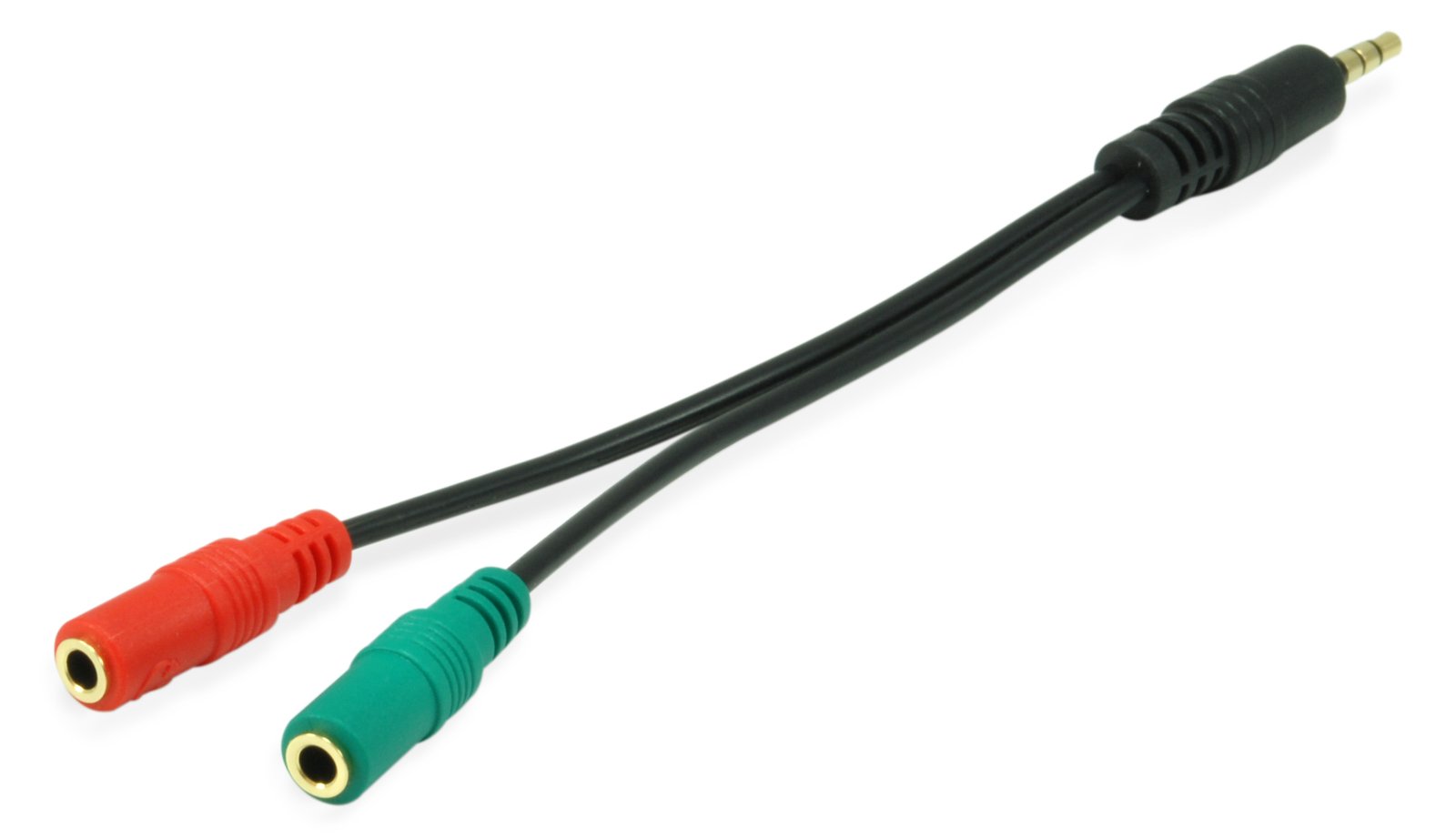 Equip 147943 - 2 x 3.5mm - Weiblich - 3.5mm - Männlich - 1,5 m - Schwarz von LumaTech