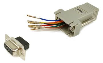 Equip Adapter DB9 -> RJ45 Bu/Bu TIA/EIA-561 - Adapter von LumaTech