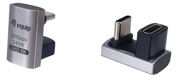 Equip Adapter USB 4.0 -> USB-C 40Gbps 240W PD 2er-Pack gr - Adapter von LumaTech