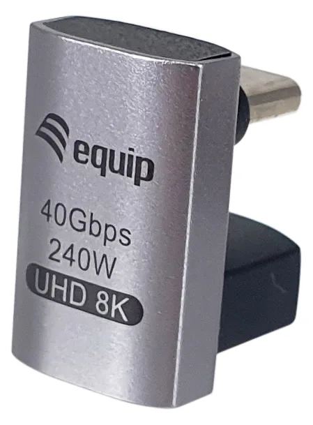 Equip Adapter USB 4.0 -> USB-C 40Gbps 240W PD 2er-Pack gr - Adapter, Ansicht 4