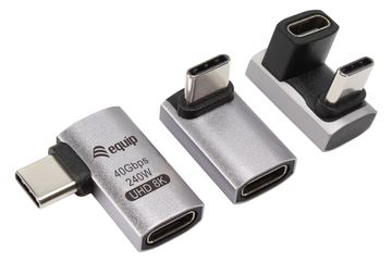 Equip Adapter USB 4.0 -> USB-C 40Gbps 240W PD 3er-Pack gr - Adapter von LumaTech