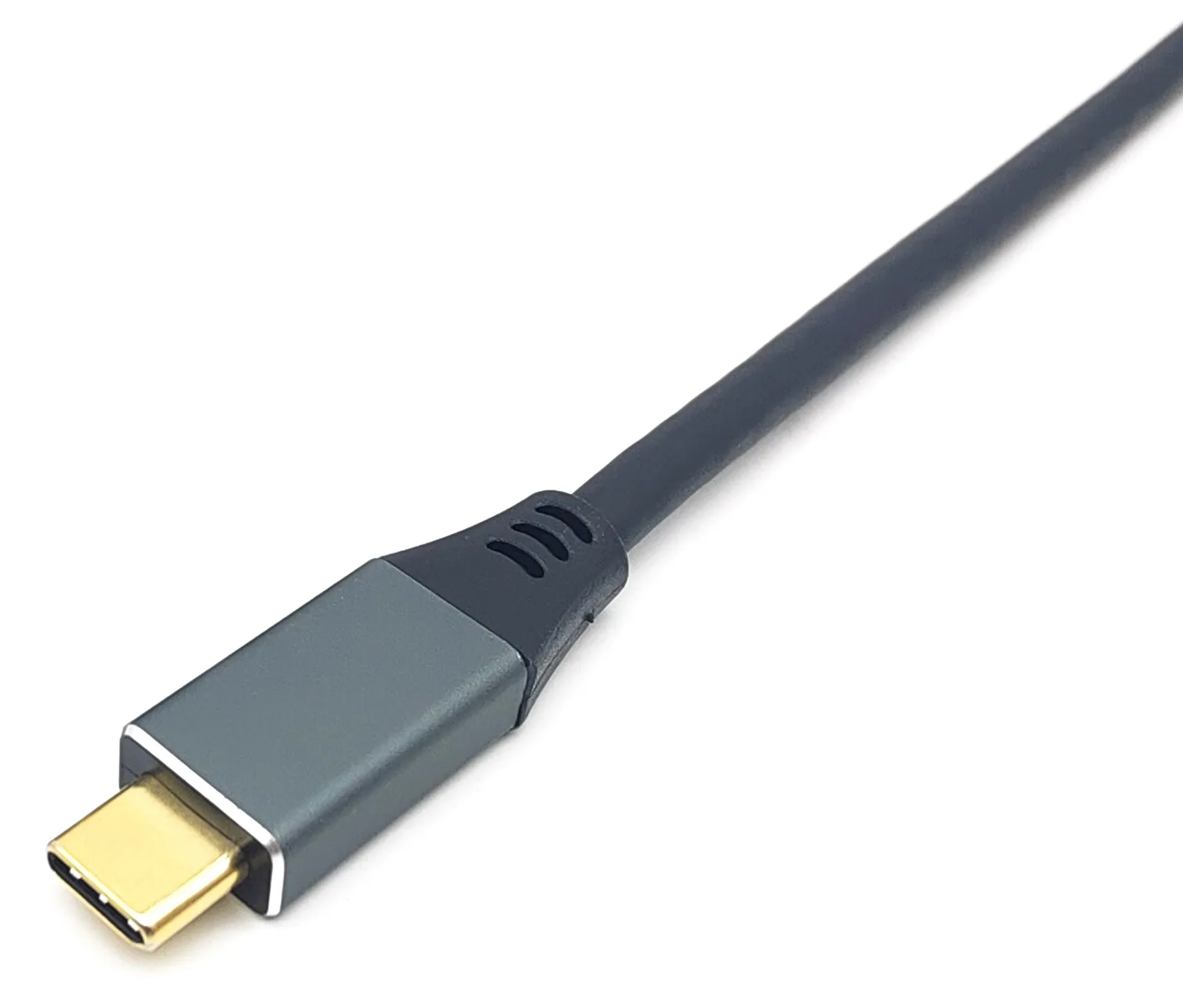 Equip Adapterkabel - 24 pin USB-C männlich zu HDMI männlich - 1 m - Schwarz - unterstützt 4K 60 Hz (3840 x 2160), Ansicht 3