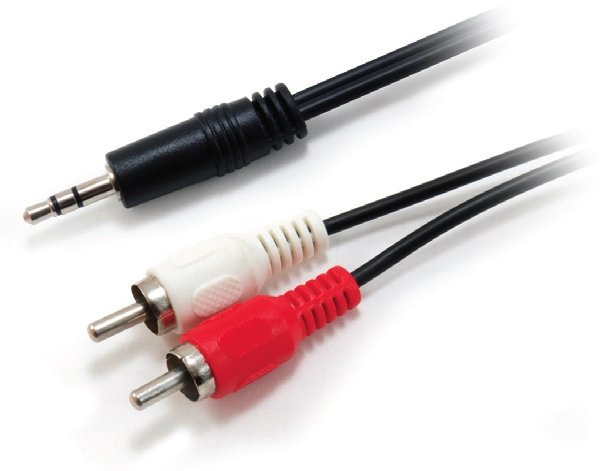 Equip Audiokabel - RCA x 2 männlich zu mini-phone stereo 3.5 mm männlich