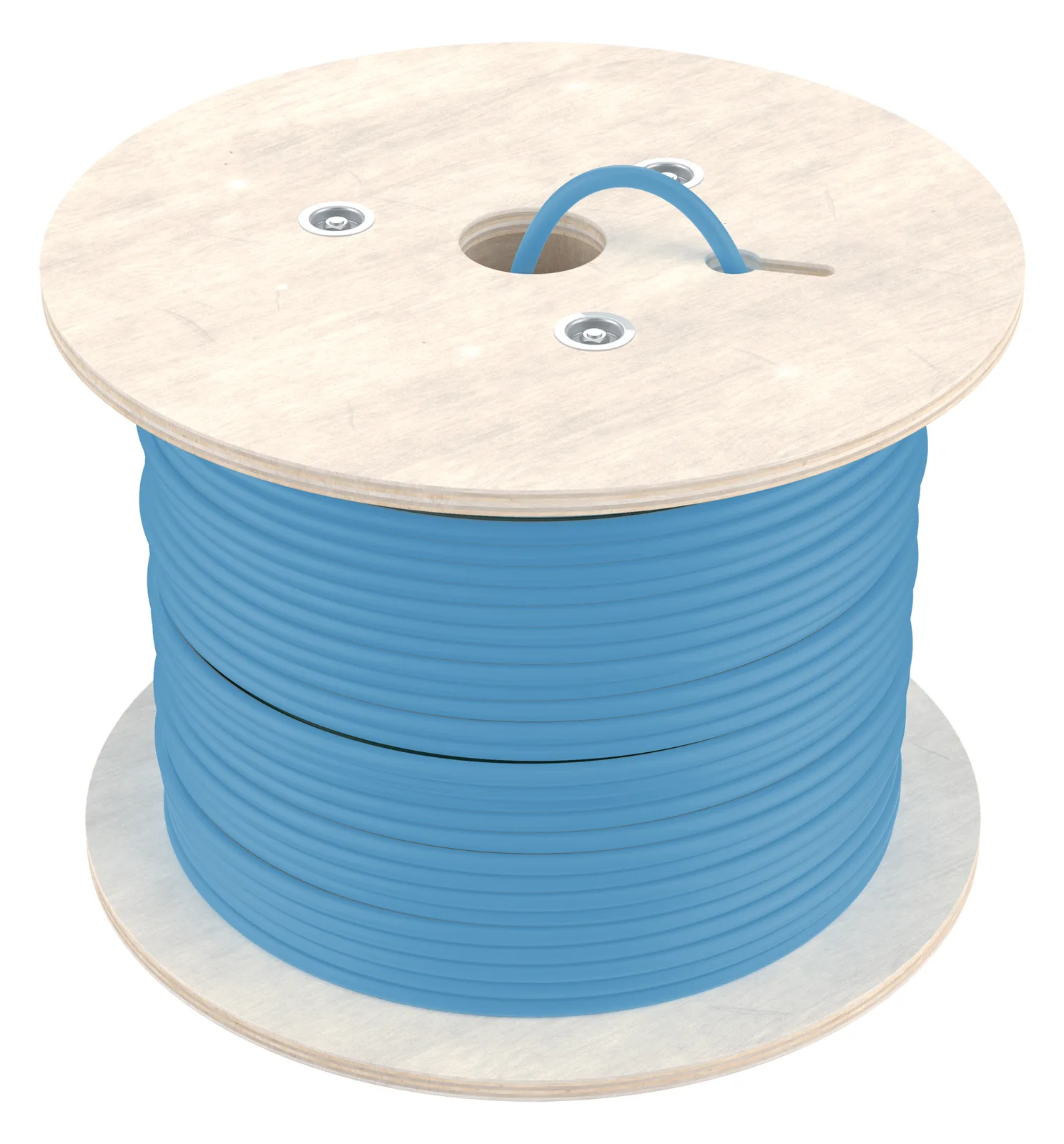 Equip Bulkkabel - 305 m - U/FTP - CAT 6a - halogenfrei, robust - blau (RAL 5012), Ansicht 2