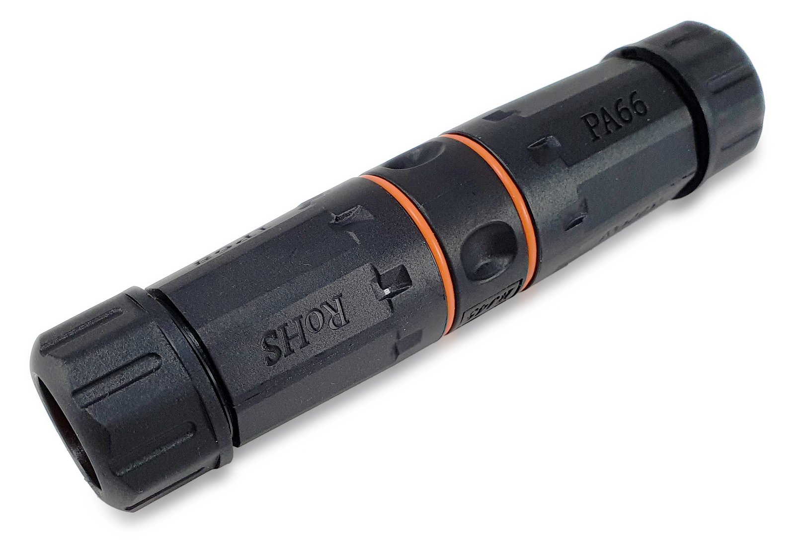Equip Cat.6 Outdoor RJ45 Inline-Koppler - RJ-45 - RJ-45 - Schwarz - Orange