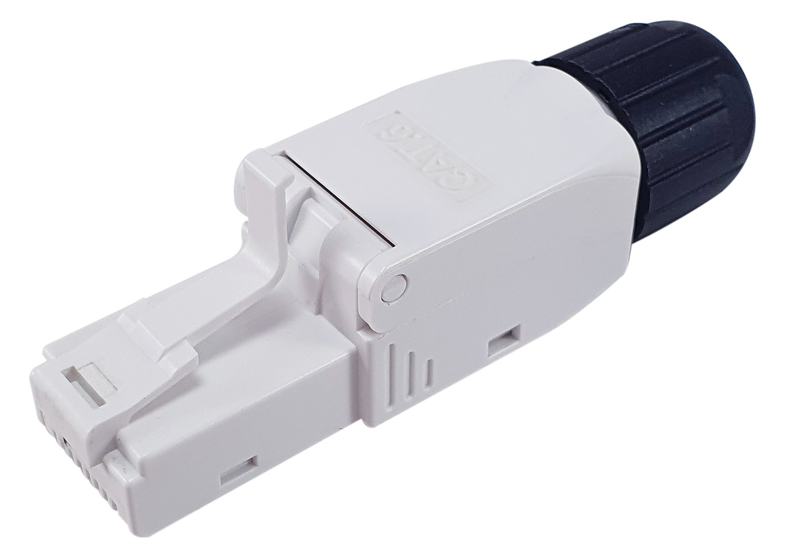 Equip Cat.6 Tool-free RJ45 Stecker - 5 Stück/Set - RJ-45 - Schwarz - Weiß - Männlich - Gerade - Polycarbonat (PC) - Cat6