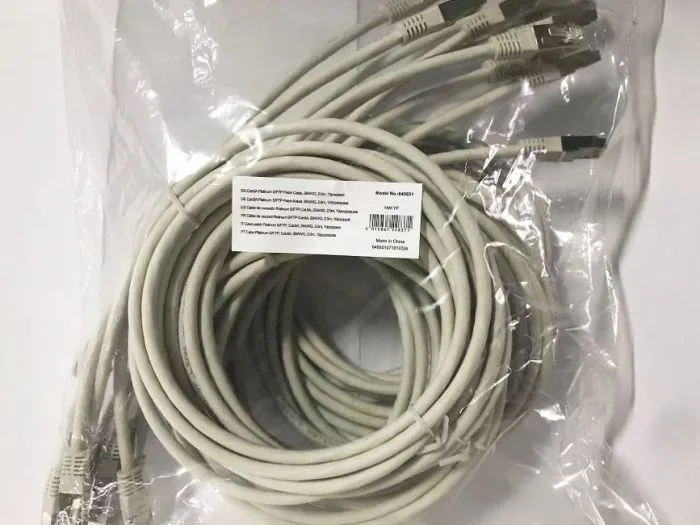 Equip Cat.6A Platinum S/FTP Patchkabel - Grau - 2.0m - 10pcs/set - 2 m - Cat6a - S/FTP (S-STP) - RJ-45 - RJ-45 - Grau, Ansicht 4