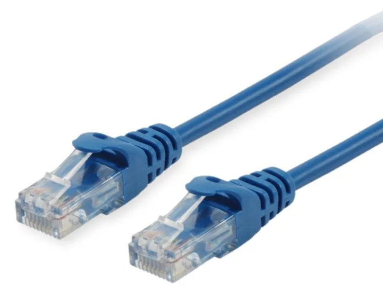 Equip Cat.6A U/UTP Patchkabel - 5m - Blau - 5 m - Cat6a - U/UTP (UTP) - RJ-45 - RJ-45 - Blau, Ansicht 2
