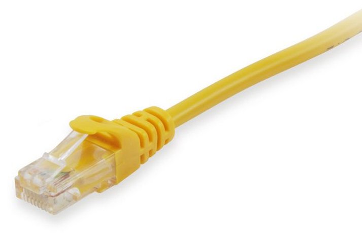 Equip Cat.6A U/UTP Patchkabel - 7.5m - Gelb - 7,5 m - Cat6a - U/UTP (UTP) - RJ-45 - RJ-45 - Gelb