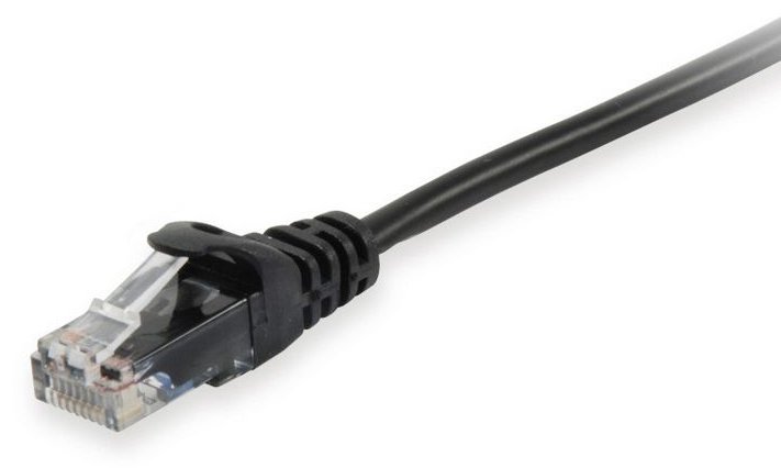 Equip Cat.6A U/UTP-Patchkabel - 1m - Schwarz - 1 m - Cat6a - U/UTP (UTP) - RJ-45 - RJ-45 - Schwarz
