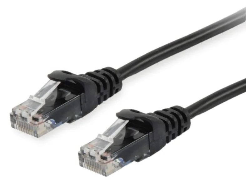 Equip Cat.6A U/UTP-Patchkabel - 5m - Schwarz - 5 m - Cat6a - U/UTP (UTP) - RJ-45 - RJ-45 - Schwarz, Ansicht 2