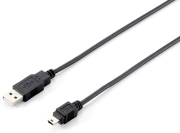 Equip Digital Data - USB-Kabel - USB (M) zu Mini-USB, Typ B (M) von LumaTech