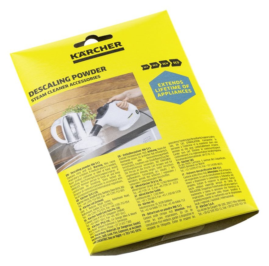 Kärcher RM 511 - Reiniger/Entkalker - Pulver - Beutel - 17 g (Packung mit 6)