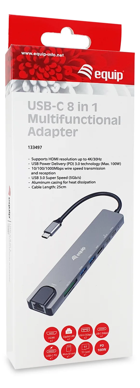 Equip Dockingstation - USB-C / Thunderbolt 3 / Thunderbolt 4, Ansicht 2