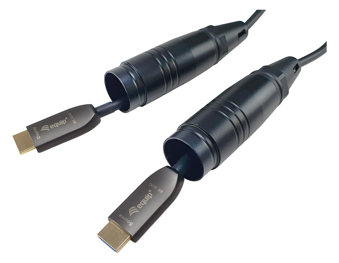 Equip HDMI HS Ethernet 2.1 48Gb AOAC 8K/60Hz schwarz - Kabel - Digital/Display/Video, Ansicht 4