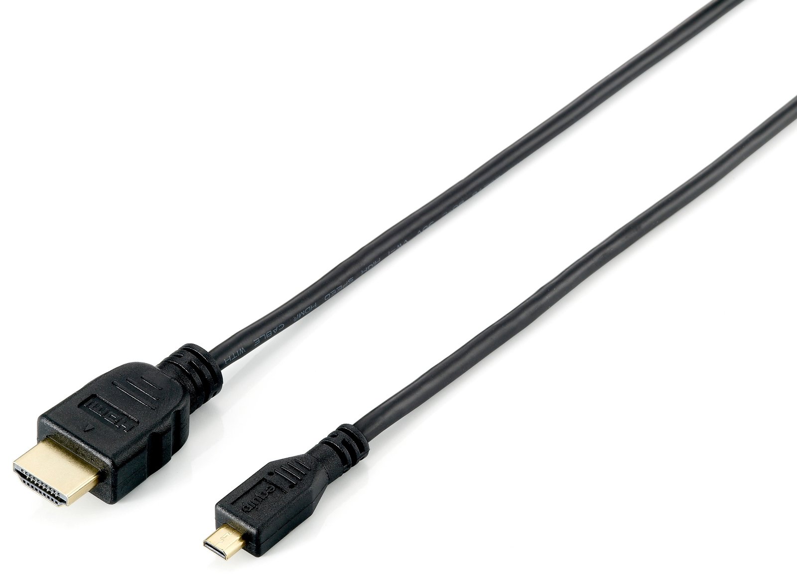 Equip High Speed - HDMI-Kabel mit Ethernet - HDMI männlich zu 19 pin micro HDMI Type D männlich
