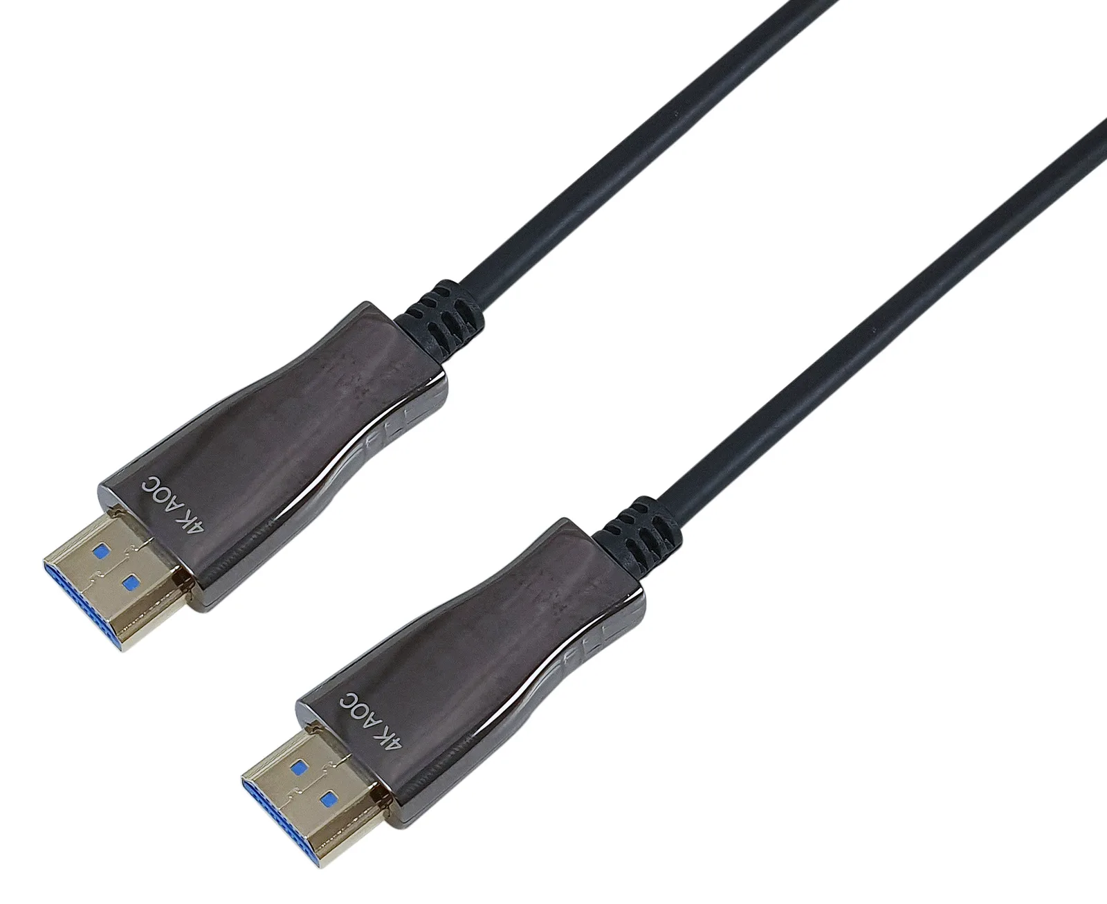 Equip Highspeed - HDMI-Kabel mit Ethernet - HDMI männlich zu HDMI männlich - 100 m - 4K Unterstützung, HAOC-Kabel, Ansicht 4
