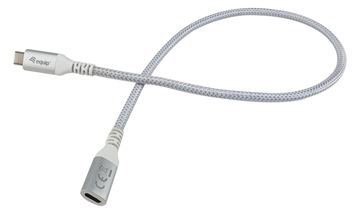 Equip Kabel USB-C 3.2 -> C Verl. St/Bu 5A 4K/60Hz ws - Kabel - Digital/Daten von LumaTech