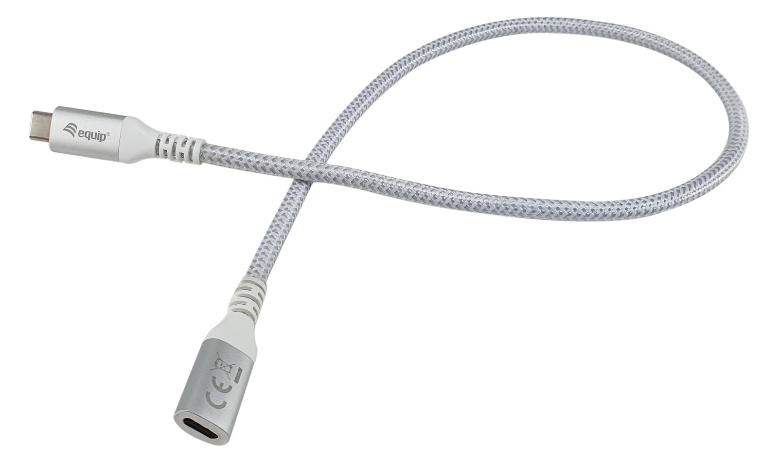 Equip Kabel USB-C 3.2 -> C Verl. St/Bu 5A 4K/60Hz ws - Kabel - Digital/Daten von LumaTech