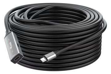 Equip Kabel Usb-C3.2->C Gen1 Akt.Erweit.St/Bu schwarz - Kabel - Digital/Daten von LumaTech