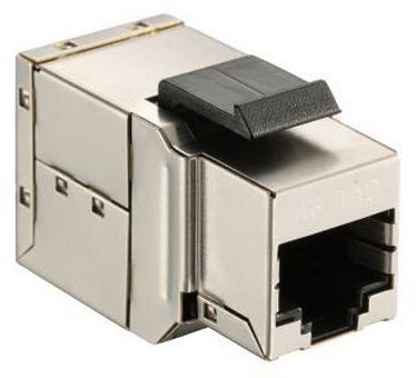 Equip Keystone-Koppler geschirmt Cat6 2xRJ45 8Stk sil von LumaTech
