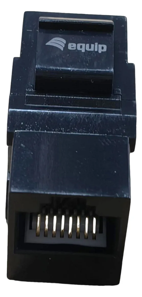Equip Keystone-Koppler ungeschirmt Cat6A 2xRJ45 8Stk sw, Ansicht 3