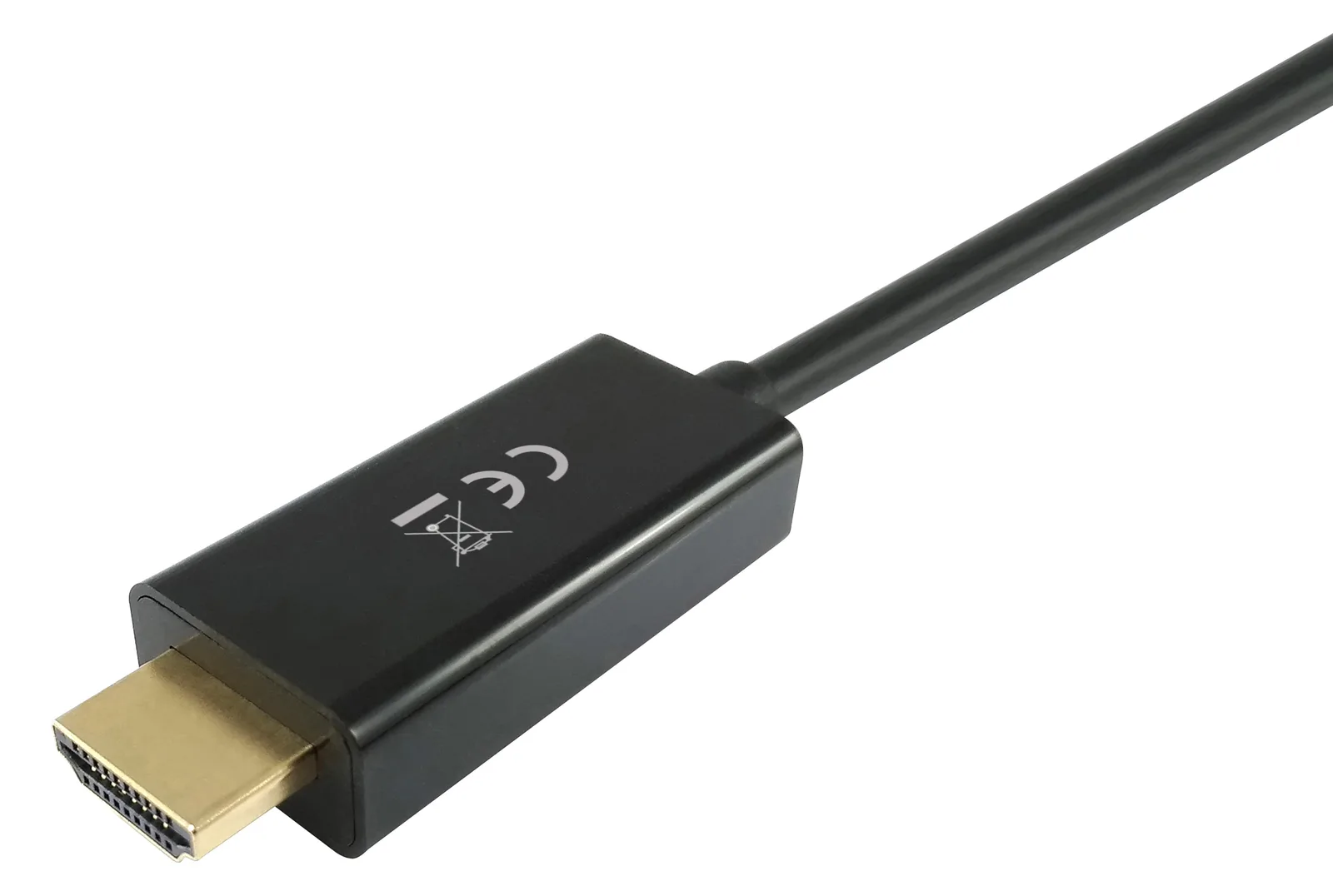 Equip Life - Adapterkabel - DisplayPort männlich zu HDMI männlich, Ansicht 3