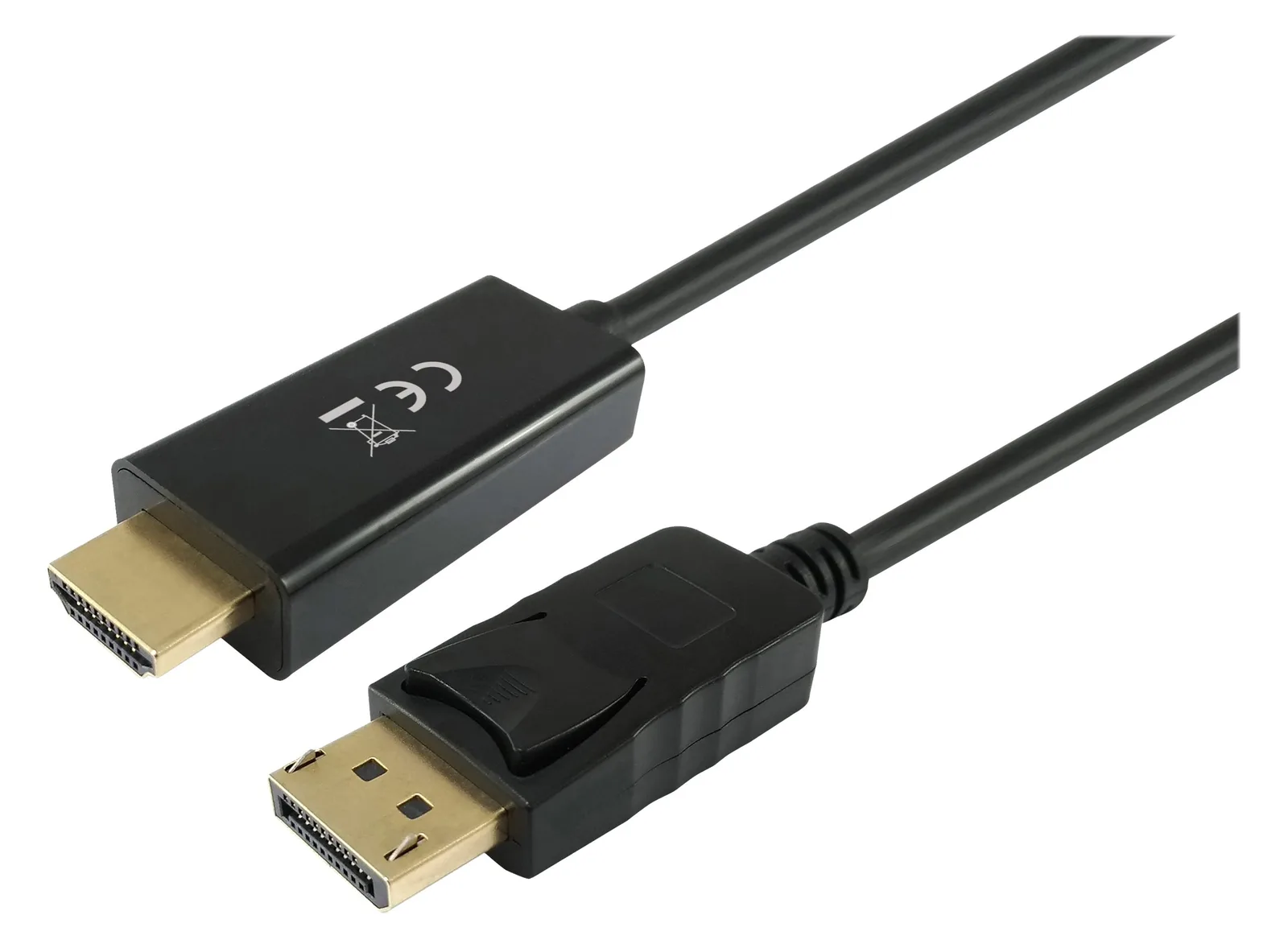 Equip Life - Adapterkabel - DisplayPort männlich zu HDMI männlich, Ansicht 2