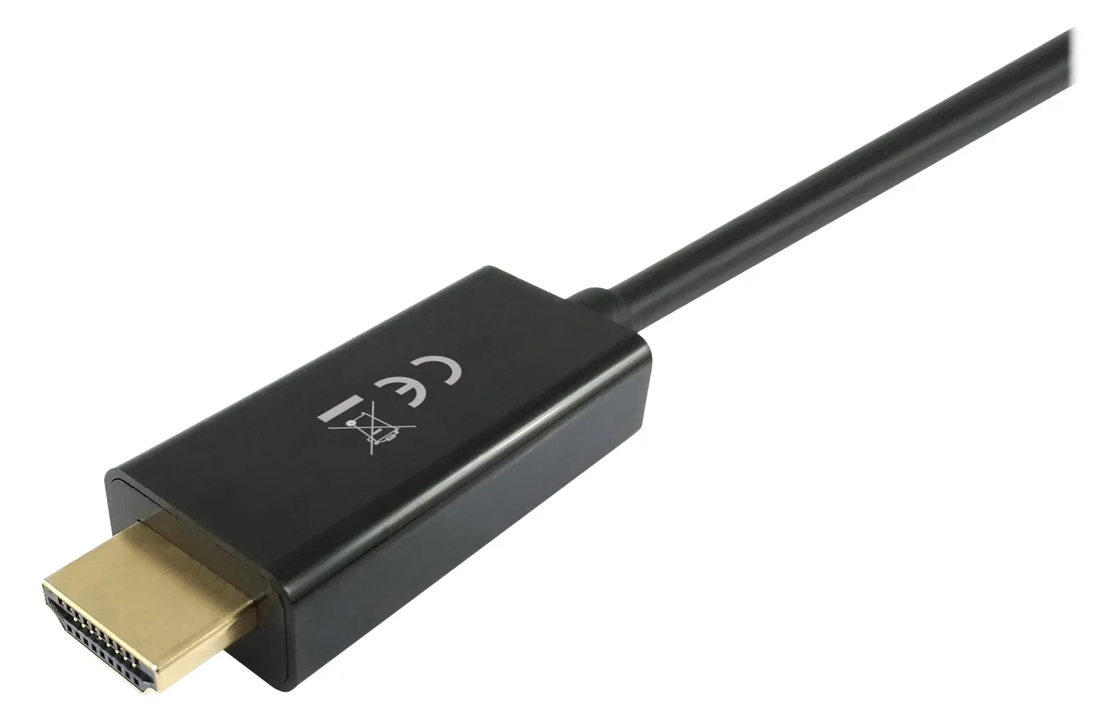 Equip Life - Adapterkabel - DisplayPort männlich zu HDMI männlich, Ansicht 3