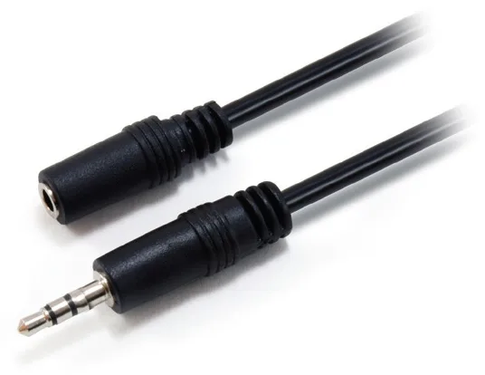 Equip Life - Audiokabel - mini-phone stereo 3.5 mm weiblich zu mini-phone stereo 3.5 mm männlich, Ansicht 2