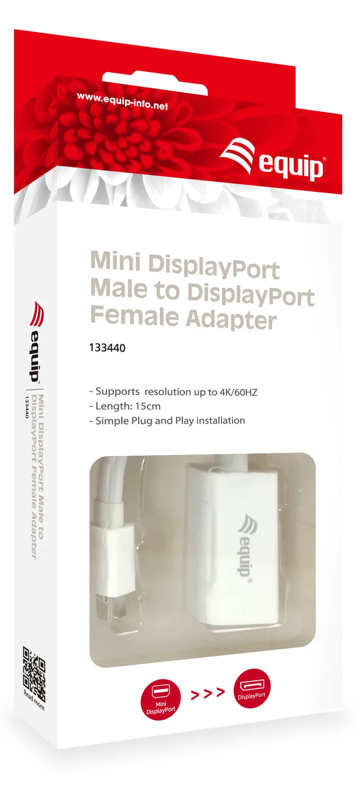 Equip Life - DisplayPort-Adapter - Mini DisplayPort (M), Ansicht 2