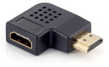 Equip Life - HDMI rechtwinkliger Adapter - HDMI weiblich zu HDMI männlich von LumaTech