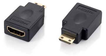 Equip Life - HDMI-Kabel - 19 pin mini HDMI Type C männlich zu HDMI weiblich von LumaTech