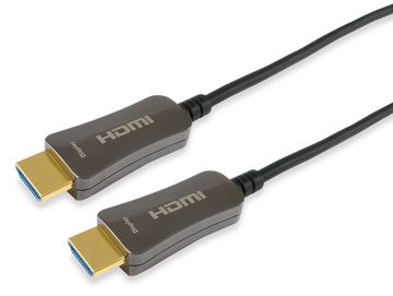 Equip Life - Highspeed - HDMI-Kabel mit Ethernet - HDMI männlich zu HDMI männlich - 50 m - 4K Unterstützung, (AOC) von LumaTech