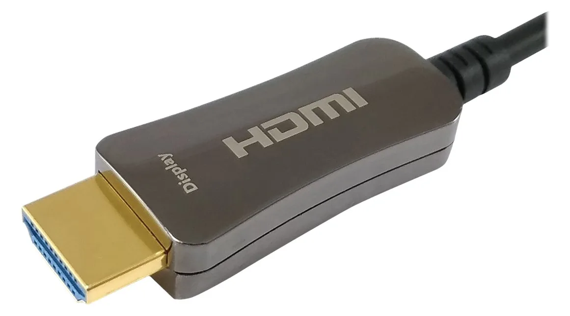 Equip Life - Highspeed - HDMI-Kabel mit Ethernet - HDMI männlich zu HDMI männlich - 50 m - 4K Unterstützung, (AOC), Ansicht 4