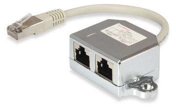 Equip Life - Netzwerk-Splitter - RJ-45 (W) zu RJ-45 (M) von LumaTech