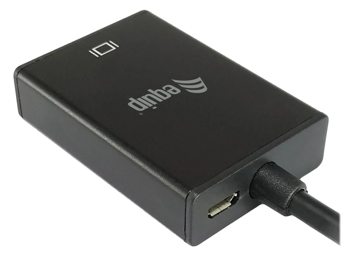 Equip Life - Videoadapter - HD-15 (VGA), mini-phone stereo 3.5 mm, USB (nur Strom), Ansicht 4