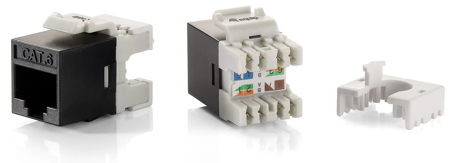 Equip Modulare Eingabe - RJ-45 (Packung mit 8), Ansicht 2