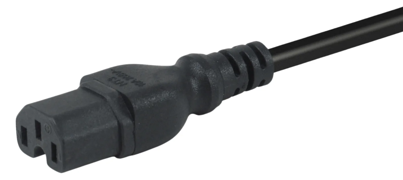 Equip Netzkabel Anschl. C14 -> C15 schwarz - Strom/Netzteil, Ansicht 2