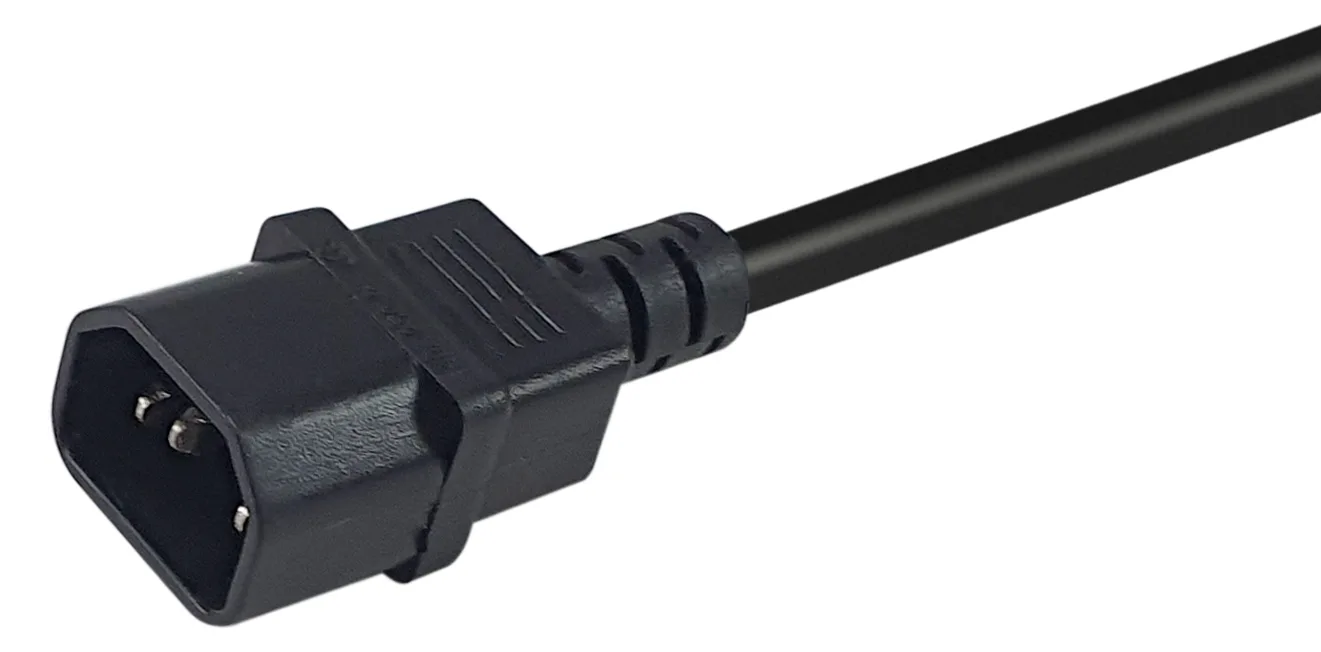 Equip Netzkabel Anschl. C14 -> C15 schwarz - Strom/Netzteil, Ansicht 3