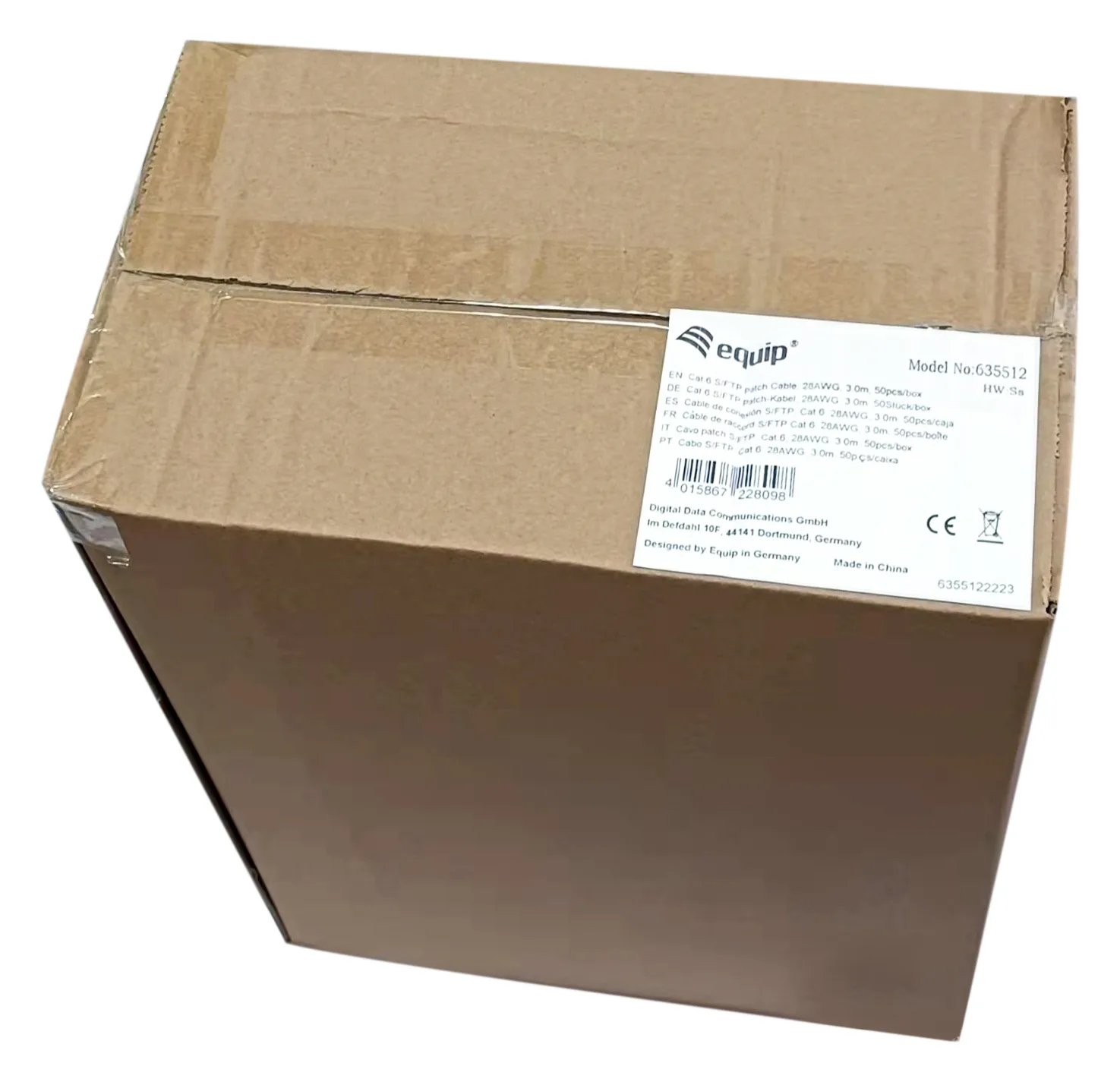 Equip Patch-Kabel - RJ-45 (M) zu RJ-45 (M), Ansicht 2
