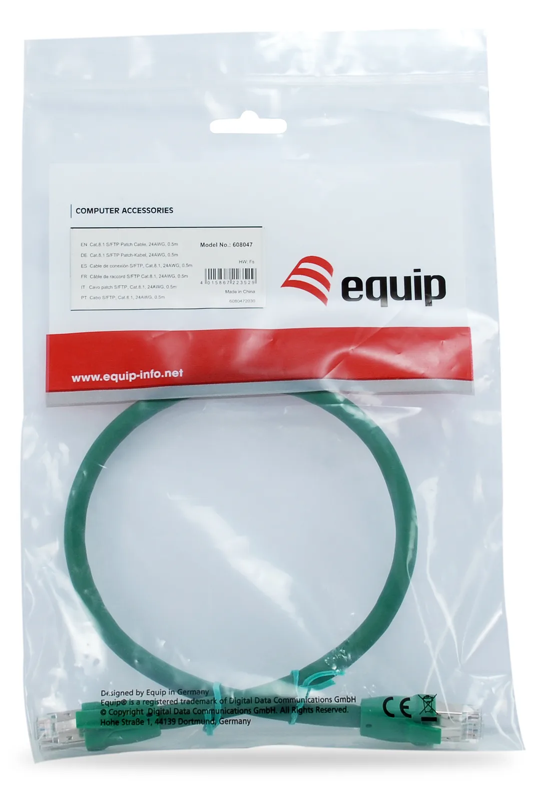 Equip Patch-Kabel - RJ-45 (M) zu RJ-45 (M), Ansicht 3