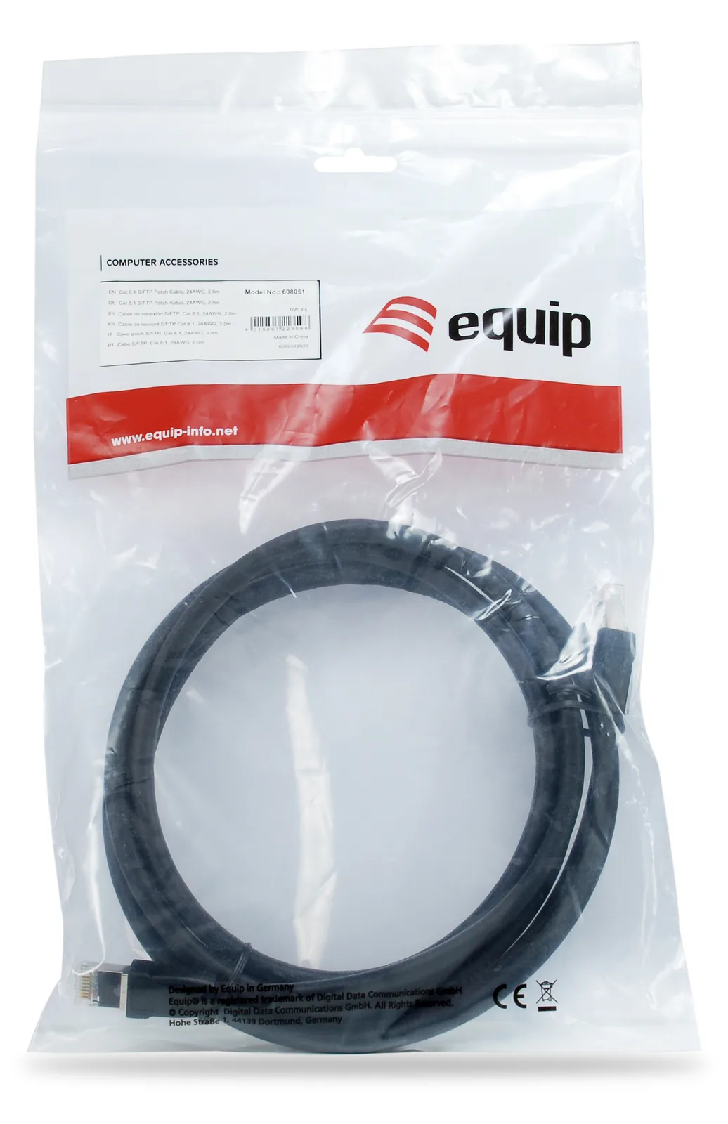 Equip Patch-Kabel - RJ-45 (M) zu RJ-45 (M), Ansicht 3