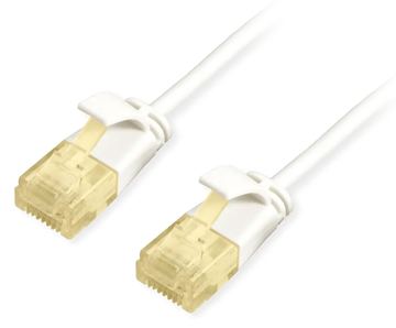 Equip Patchkabel Cat6A Slim U/UTP 2xRJ45 weiß LSZH Polybeutel - Netzwerk - CAT 6a von LumaTech