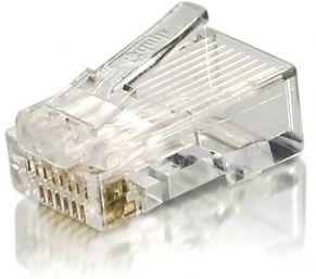 Equip Premium Cat.6 RJ45 Stecker - RJ-45 - Transparent - Cat6 - Gold - 160 g - 11,7 mm von LumaTech